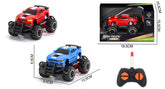 Wholesale1/43 Four Way Wireless Remote Control Mini Graffiti Off Road Climbing Rc Car Children's Electric Racing Toy Car
